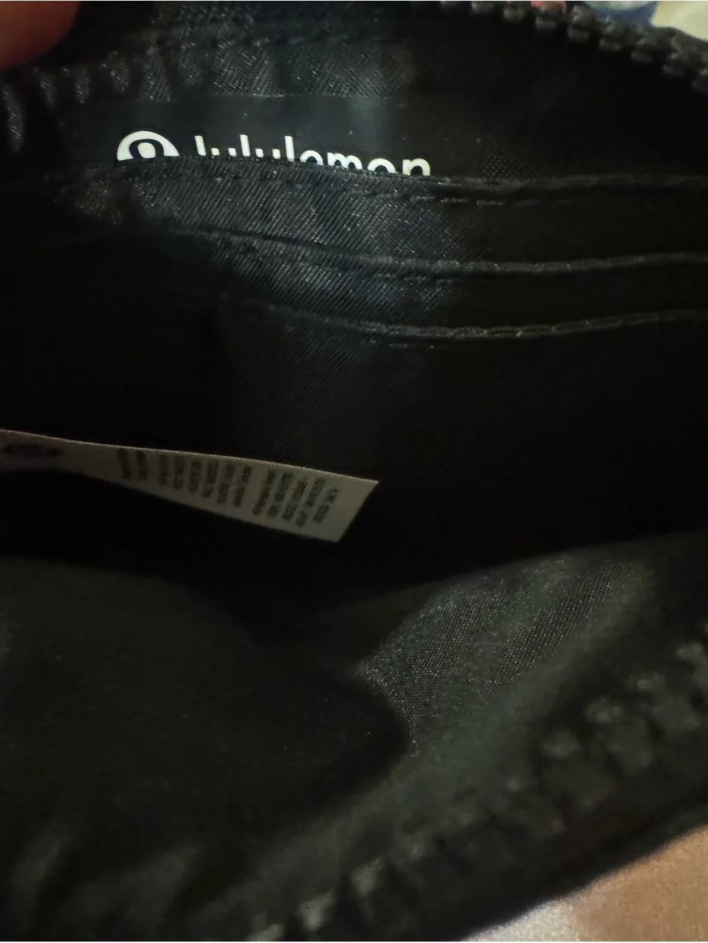 Lululemon Clippable Card Pouch - Black